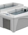 AquaRest Dual Temperature Cold Plunge White Side