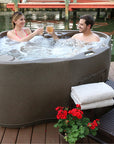 AquaRest Discover Premium 300 Hot Tub on a Dock