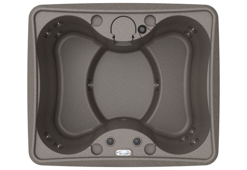 AquaRest Discover 4-Person 12-Jet Plug & Play Hot Tub with LED Waterfall, powered By Jacuzzi Pumps